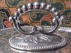 Mooie antieke silverplate dekschaal uit Engeland 30,5 cm., Ophalen of Verzenden