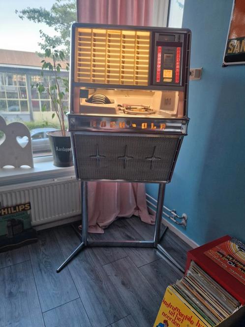 Rock Ola 1494 Jukebox  1962, Verzamelen, Automaten | Jukeboxen, Gebruikt, Rock Ola, 1960 tot 1970, Ophalen