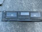 JVC TD-W222 Dubbel Cassettedeck, Ophalen of Verzenden, Dubbel, JVC, Auto-reverse