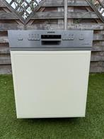 Siemens rvs half inbouwvaatwasser met vele opties & display!, Witgoed en Apparatuur, Vaatwasmachines, Ophalen, Gebruikt, Minder dan 85 cm