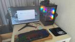 Super Game Pc i7 8700, 16gb, 1070 8gb, SSD , 24" Led, B, 32 GB, Virtual Reality, Refurbished