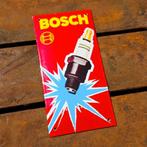 Emaille Schild BOSCH BOUGIES Dealer Reclamebord PopArt Plaat, Verzenden, Gebruikt, Reclamebord