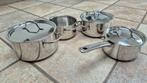 Pannenset BK Profi line, Ophalen, Gebruikt, Pannenset, Rvs