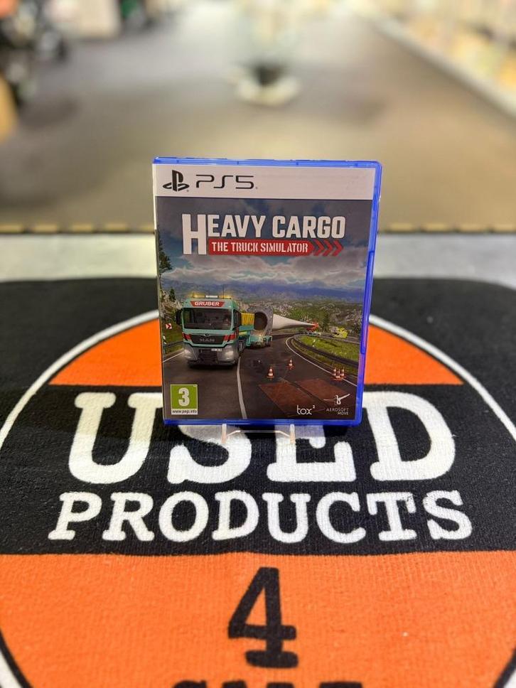 Playstation 5 game Heavy Cargo the truck simulation €15,50, Spelcomputers en Games, Games | Sony PlayStation 5, Zo goed als nieuw