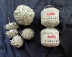2.5 Bolletjes Katia Topacio grijs gemeleerde lint brei garen, Verzenden, Gebruikt, Breien, Wol of Garen