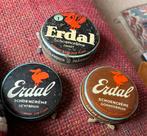 3 Oude Erdal Blikjes (Schoenpoets), Verzamelen, Blikken, Ophalen of Verzenden, Gebruikt, Overige, Overige merken