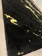 Vloerkleed Marmaris 400 nero zwart goud marmer 200x290cm, Crème, Ophalen of Verzenden, 200 cm of meer, Rechthoekig