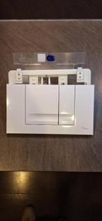 Te Koop: AFDEK PLAAT VAN INBOUWRESERVOIR PLIEGER WIT compl., Ophalen, Zo goed als nieuw, Toilet