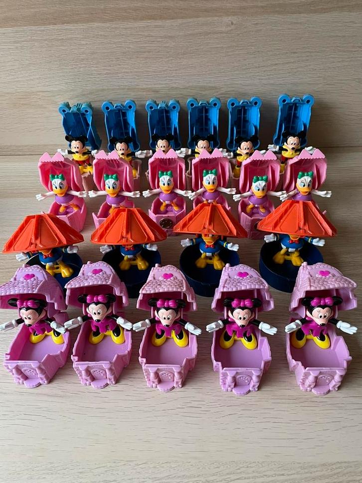21 pop up huisjes van Disney / McDonalds. Versturen kan., Verzamelen, Disney, Zo goed als nieuw, Beeldje of Figuurtje, Mickey Mouse