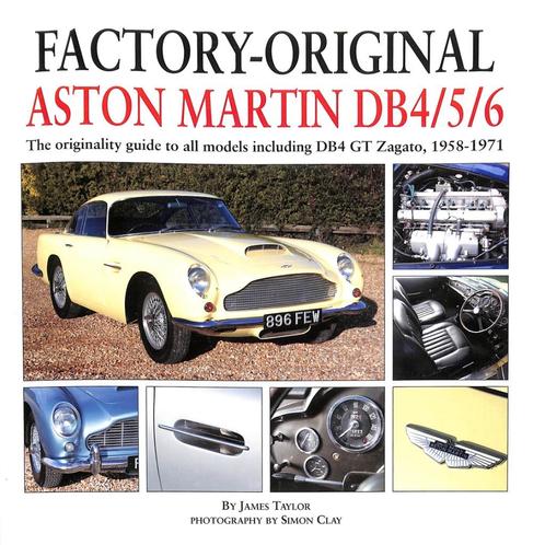 Factory-Original Aston Martin DB4/5/6, Boeken, Auto's | Boeken, Nieuw, Overige merken, Verzenden