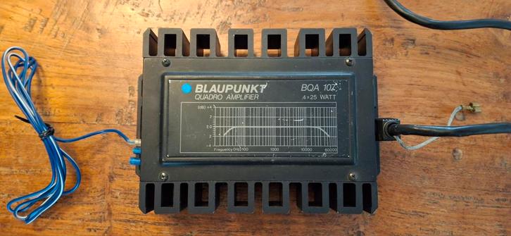 Blaupunkt BQA-107 Quadro Versterker Mercedes Benz E124, Auto diversen, Autoradio's, Gebruikt, Ophalen of Verzenden