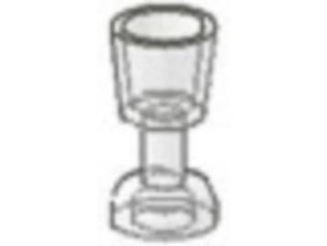 Lego Castle 5x Drink Bekers / Beker Transparant 2343 (NIEUW) beschikbaar voor biedingen