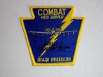 Patch Combat Hog Driver Philly's Fightin' 103rd Iraqi Freedo, Verzamelen, Militaria | Algemeen, Verzenden, Luchtmacht, Amerika