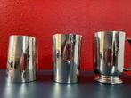 Antieke bekers, verzilvert, Antiek en Kunst, Antiek | Tin, Ophalen of Verzenden