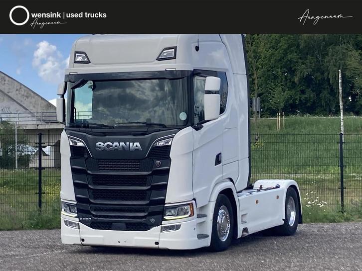 Scania S650 V8 | Full Air | Retarder | Leather Interior, Auto's, Vrachtwagens, Bedrijf, Te koop, Adaptive Cruise Control, Airconditioning