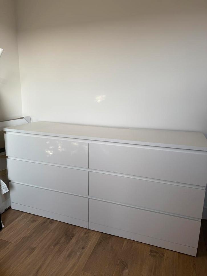 Ladekast malm ikea - 6 lades, Huis en Inrichting, Kasten | Ladekasten, Zo goed als nieuw, Minder dan 100 cm, 150 tot 200 cm, 25 tot 50 cm