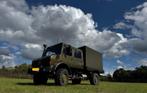Unimog U1550L37 4x4 expeditie Camper afzetbare container, Caravans en Kamperen, Buscamper of Camperbus, Mercedes-Benz, Tot en met 3