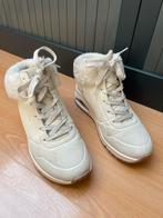 Skechers sneakers met bont kraagje - Maat 37, Ophalen of Verzenden, Zo goed als nieuw, Wit, Sneakers of Gympen