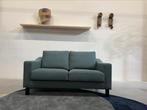 2 x Nieuw Leolux Antonia Bank 2 zits Blauw stof design 147, Leolux, Ophalen of Verzenden, Rechte bank, Stof
