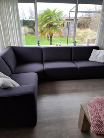 Hoekbank + fauteuil 