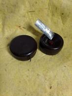 14537) 2 bakkeliete antieke rolmaten met metalen band, Antiek en Kunst, Antiek | Gereedschap en Instrumenten, Ophalen of Verzenden