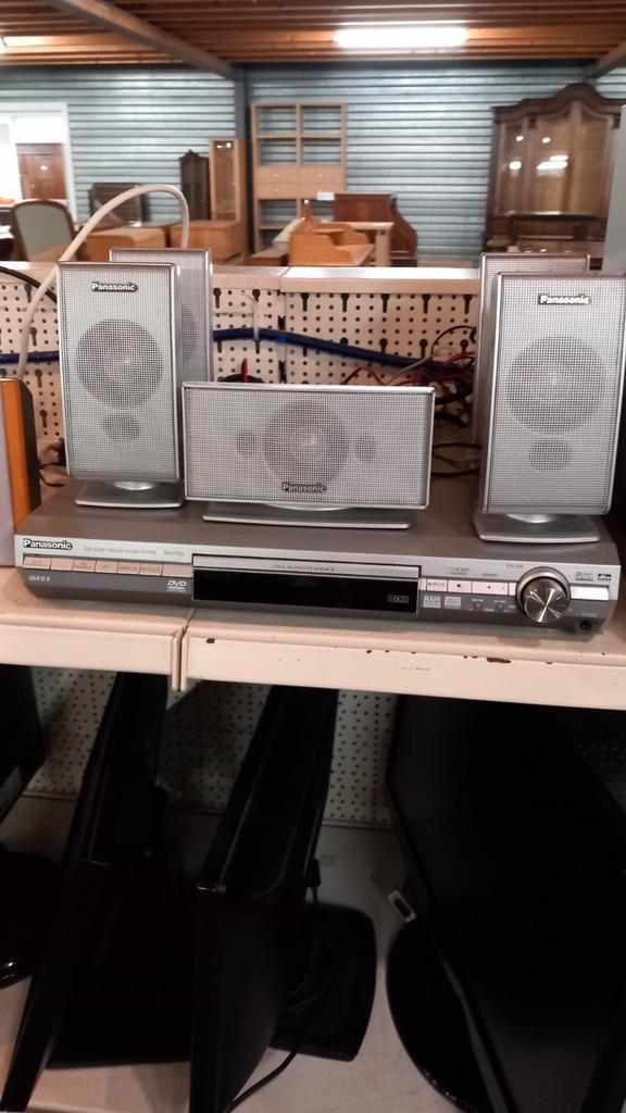 Panasonic DVD Home Theater Systeem, Audio, Tv en Foto, Home Cinema-sets, Gebruikt, Dvd-speler, Overige systemen, Minder dan 40 watt