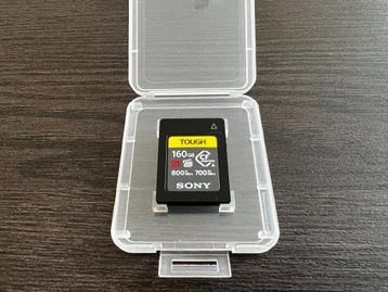 Sony 160GB Tough CFexpress Type A 800MB/s geheugenkaart beschikbaar voor biedingen