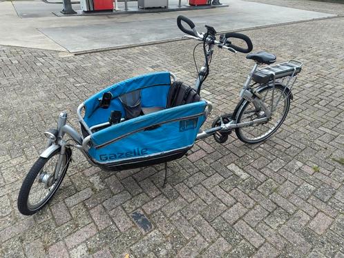 Gazelle Cabby elektrische bakfiets, Fietsen en Brommers, Fietsen | Bakfietsen, Gebruikt, Gazelle, Elektrisch, Ophalen of Verzenden