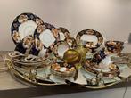 Royal Albert, Heirloom , kobaltblauw/goud, kop en schotels,g, Verzenden