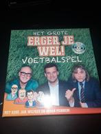 Het grote erger je wel voetbalspel (nooit mee gespeeld), Hobby en Vrije tijd, Gezelschapsspellen | Bordspellen, Ophalen of Verzenden