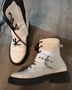 Witte combat boots, Ophalen of Verzenden, Zo goed als nieuw, Wit