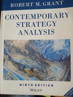 Contemporary Strategy Analysis. 9e EDITION, Ophalen of Verzenden, Gelezen, Robert M. Grant