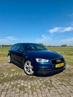 Audi A3 1.4 Tfsi 90KW Sportback S-tronic 2013 Blauw, Auto's, Audi, Zwart, Blauw, Leder en Stof, Origineel Nederlands