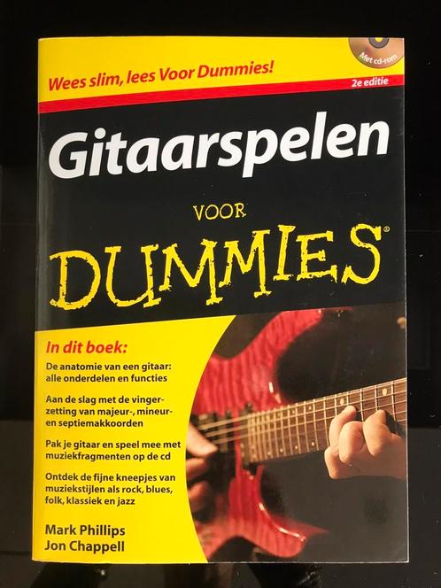 Jon Chappell - Gitaarspelen voor Dummies (ongebruikt), Boeken, Muziek, Zo goed als nieuw, Instrument, Ophalen of Verzenden