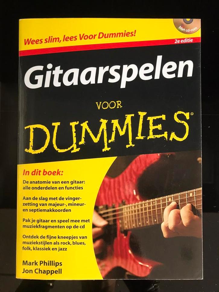 Jon Chappell - Gitaarspelen voor Dummies (ongebruikt), Boeken, Muziek, Zo goed als nieuw, Instrument, Ophalen of Verzenden