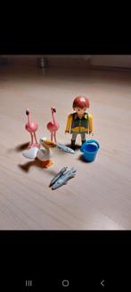 Playmobil 4758 dierenverzorger met exotische vogels, Ophalen, Zo goed als nieuw