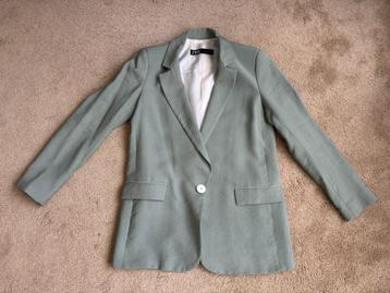 Zara Blazer - Mintgroen/Saliegroen - Maat S beschikbaar voor biedingen