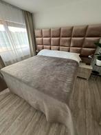Elektische boxspring, Ophalen, Zwart, Tweepersoons, Zo goed als nieuw