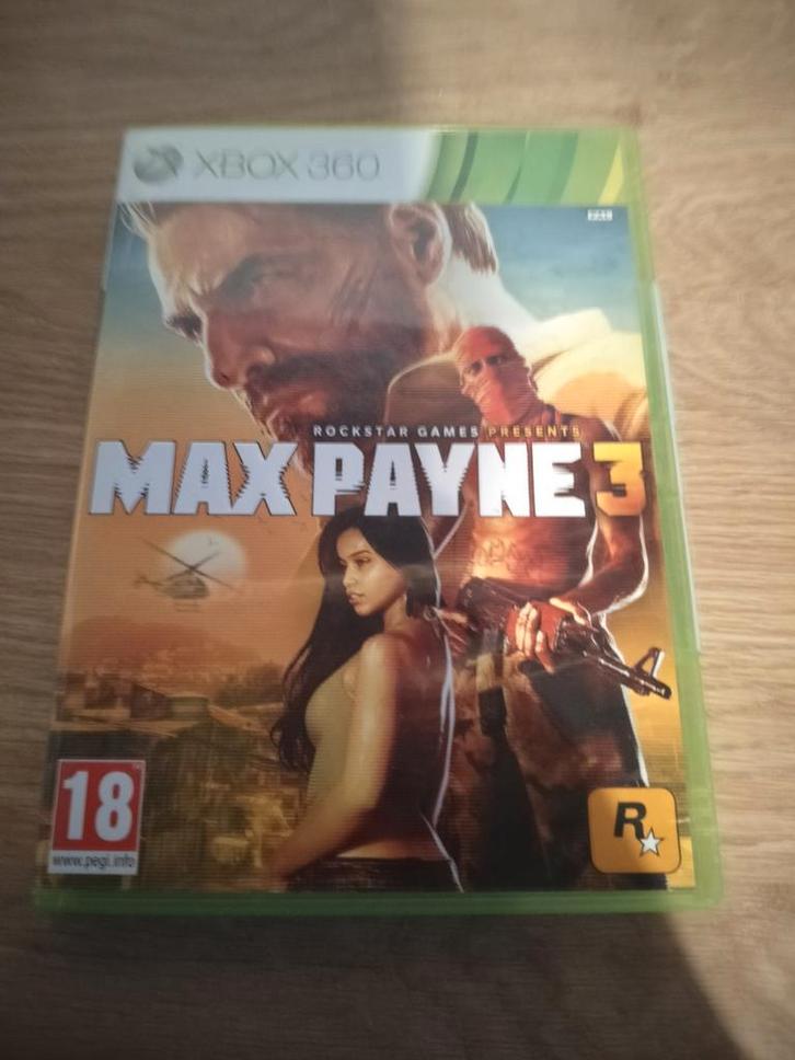 Max Payne 3 - Xbox 360, Spelcomputers en Games, Games | Xbox Original, Gebruikt, Shooter, 1 speler, Vanaf 18 jaar, Online, Ophalen of Verzenden