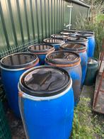 120 Liter Vat met Deksel 12 stuks - Zo Goed Als Nieuw, Tuin en Terras, Regentonnen, 75 tot 150 liter, Ophalen of Verzenden, Zo goed als nieuw