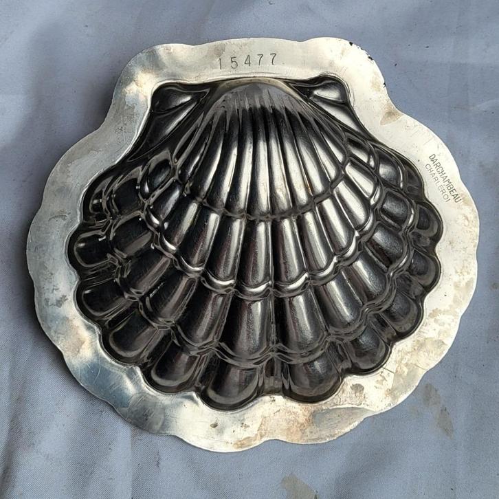 GROTE chocoladevorm: SCHELP  (Merk: DARCHAMBEAU CHARLEROI), Antiek en Kunst, Curiosa en Brocante, Ophalen of Verzenden