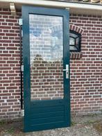 Hardhouten achterdeur 83x211,3cm., Ophalen, Gebruikt, 80 tot 100 cm, Buitendeur
