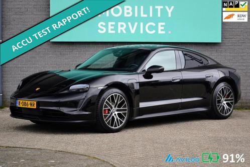 Porsche Taycan 4S 79 kWh SOH 91% BOSE PANO 360CAM Warmtepomp, Auto's, Porsche, Bedrijf, Te koop, Taycan, 360° camera, 4x4, ABS