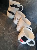 5x mokken, Huis en Inrichting, Keuken | Servies, Ophalen, Zo goed als nieuw, Overige stijlen, Kop(pen) en/of Schotel(s)