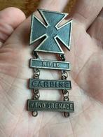 WO2 Amerikaans Marksmanship badge grenade carbine m1 garand, Amerika, Verzenden, Embleem of Badge, Landmacht