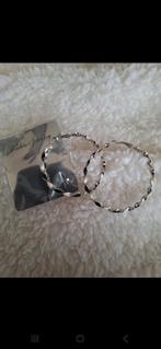 Zilverkleurige Oorbellen - Nieuw, Overige materialen, Hangers, Nieuw, Ophalen of Verzenden