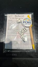 Nieuw! Yatzee blokje + dobbelstenen, Ophalen of Verzenden, Zo goed als nieuw