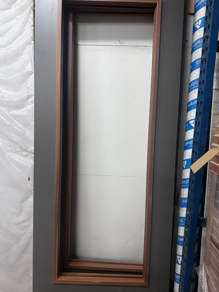 Hpl deur grijs, Ophalen, 80 tot 100 cm, 215 cm of meer, Binnendeur