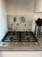 Te koop een ETNA gaskookplaat, roestvrijstaal!, Ophalen, 4 kookzones, Zo goed als nieuw, Inbouw