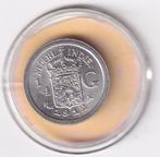 Nederlands Indie 1/4 Gulden 1912 Prachtig, Verzenden, Zilver, 25 cent, Koningin Wilhelmina